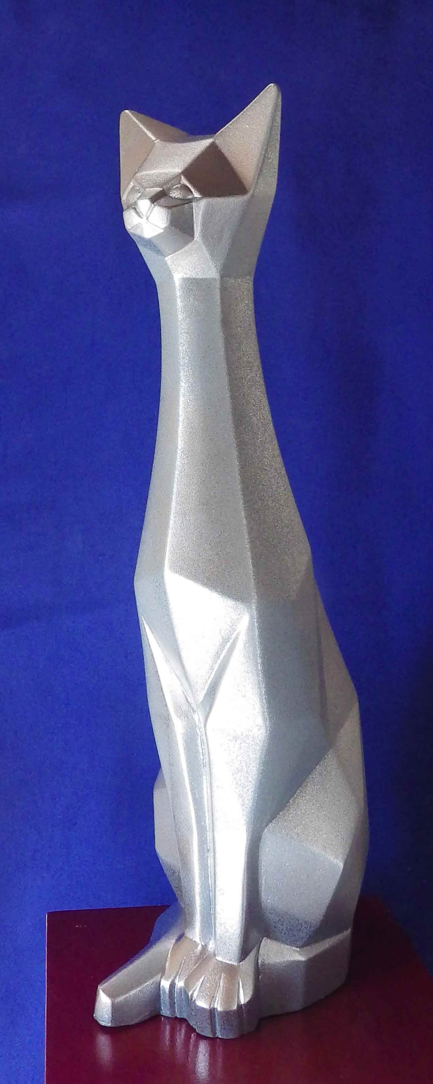 Christian Choquet, grand chat, sculpture - Artalistic online contemporary art buying and selling gallery