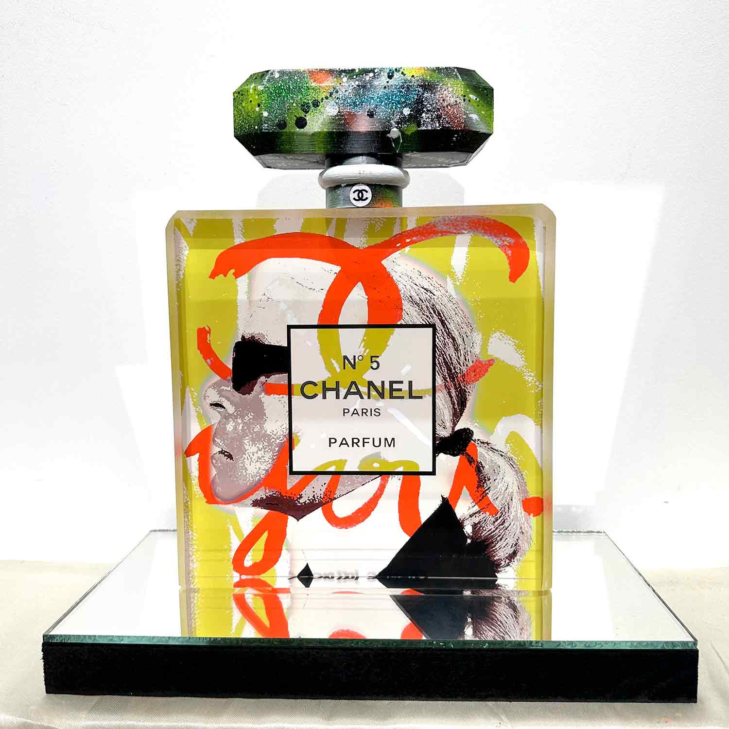 Patrick Cornée, Luxury Chanel n°5, sculpture - Artalistic online contemporary art buying and selling gallery