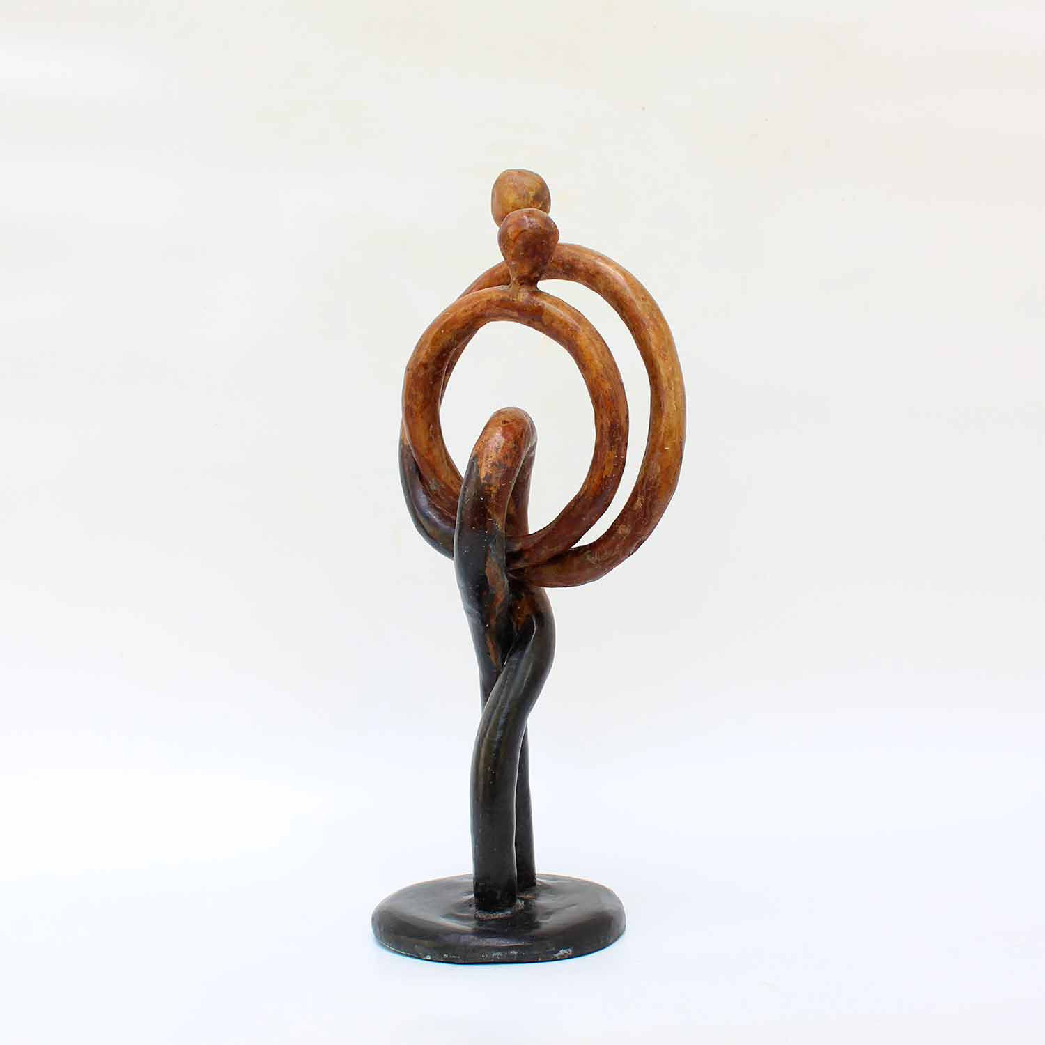 Didier Fournier, Les amoureux, sculpture - Artalistic online contemporary art buying and selling gallery