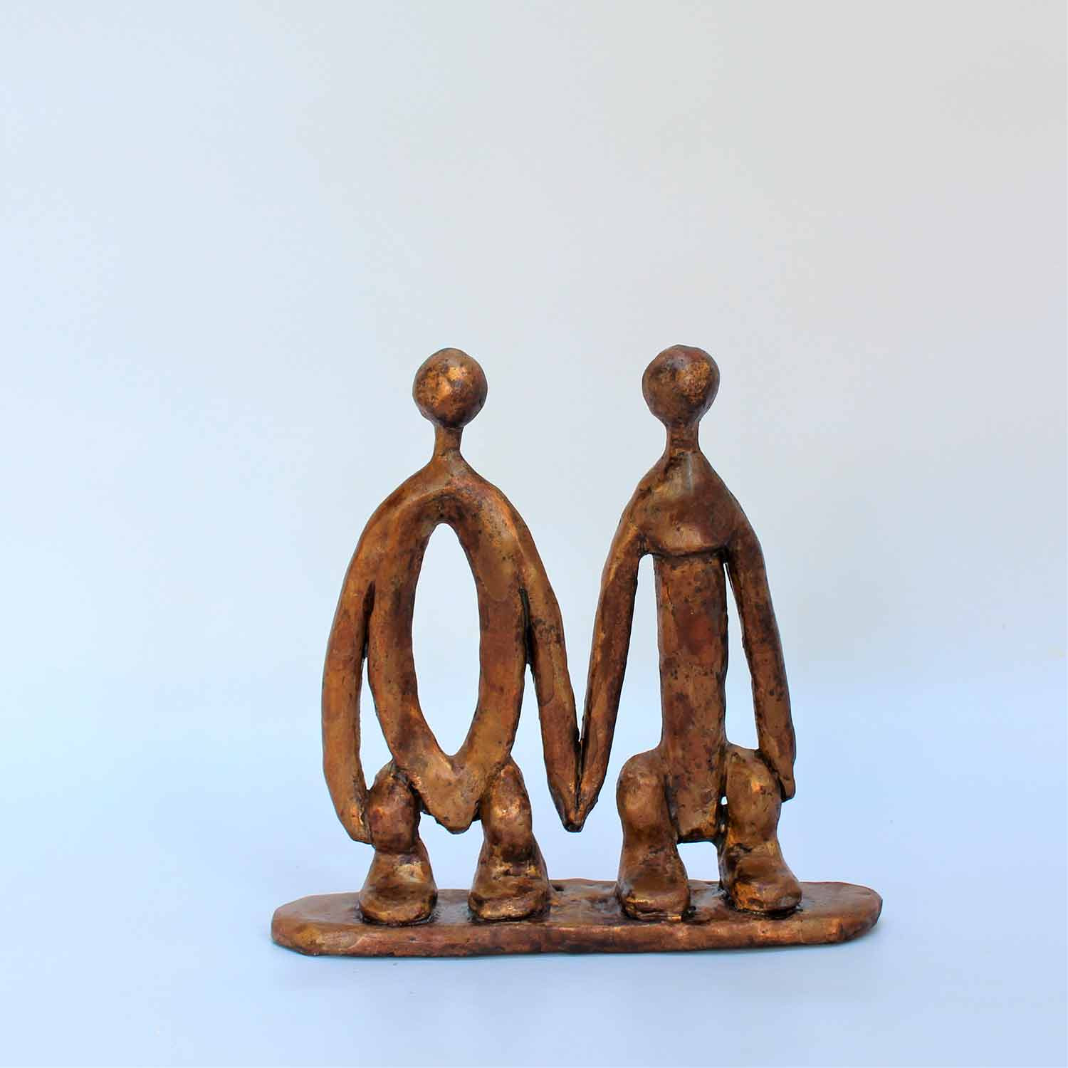 Didier Fournier, Les amoureux, sculpture - Artalistic online contemporary art buying and selling gallery