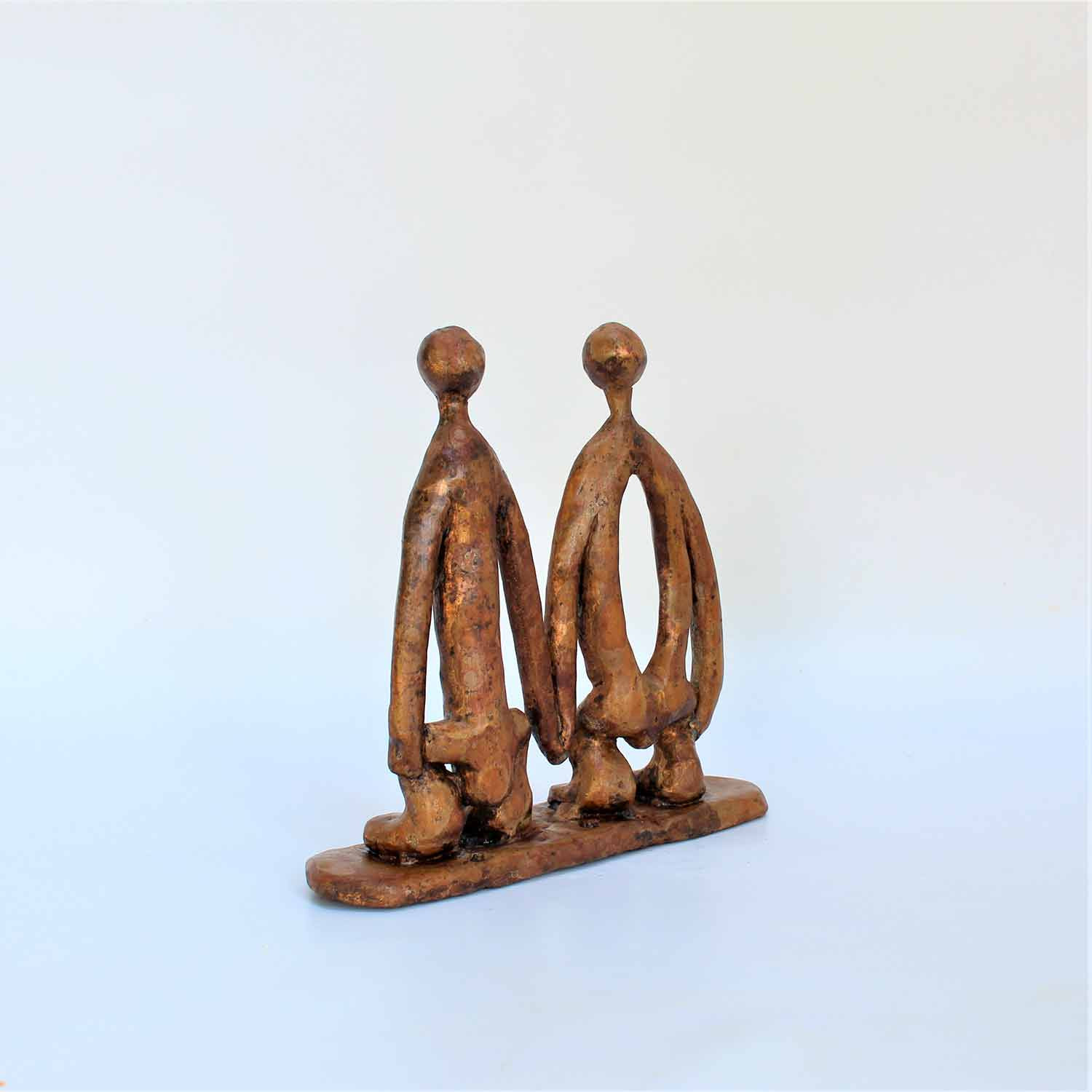 Didier Fournier, Les amoureux, sculpture - Artalistic online contemporary art buying and selling gallery