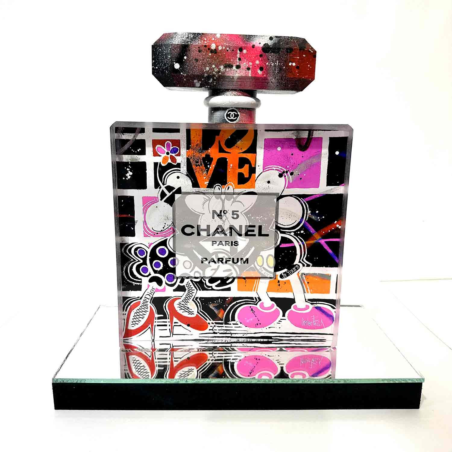 Contemporary Art Sculpture Chanel N 5 bottle Patrick Corn e