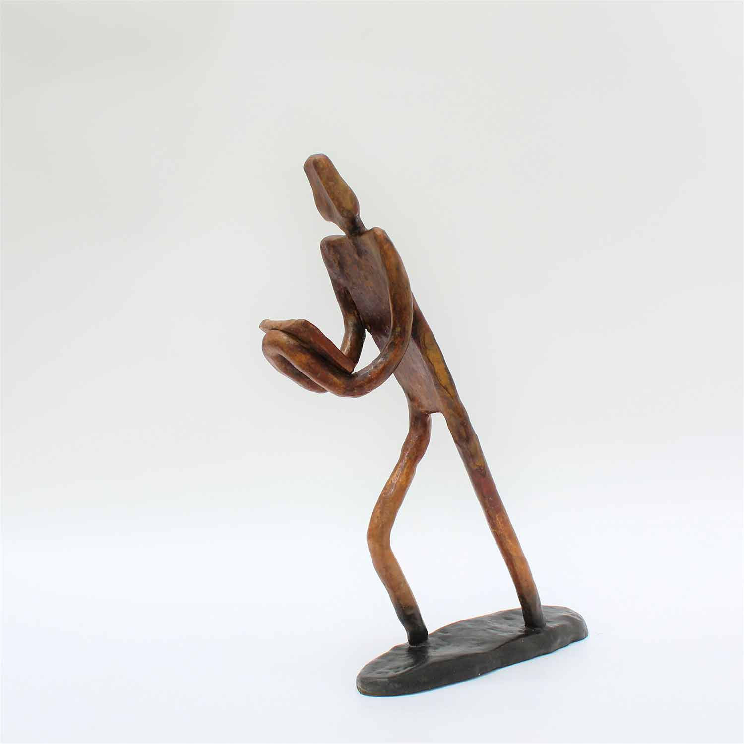 Didier Fournier, L'homme qui lit, sculpture - Artalistic online contemporary art buying and selling gallery