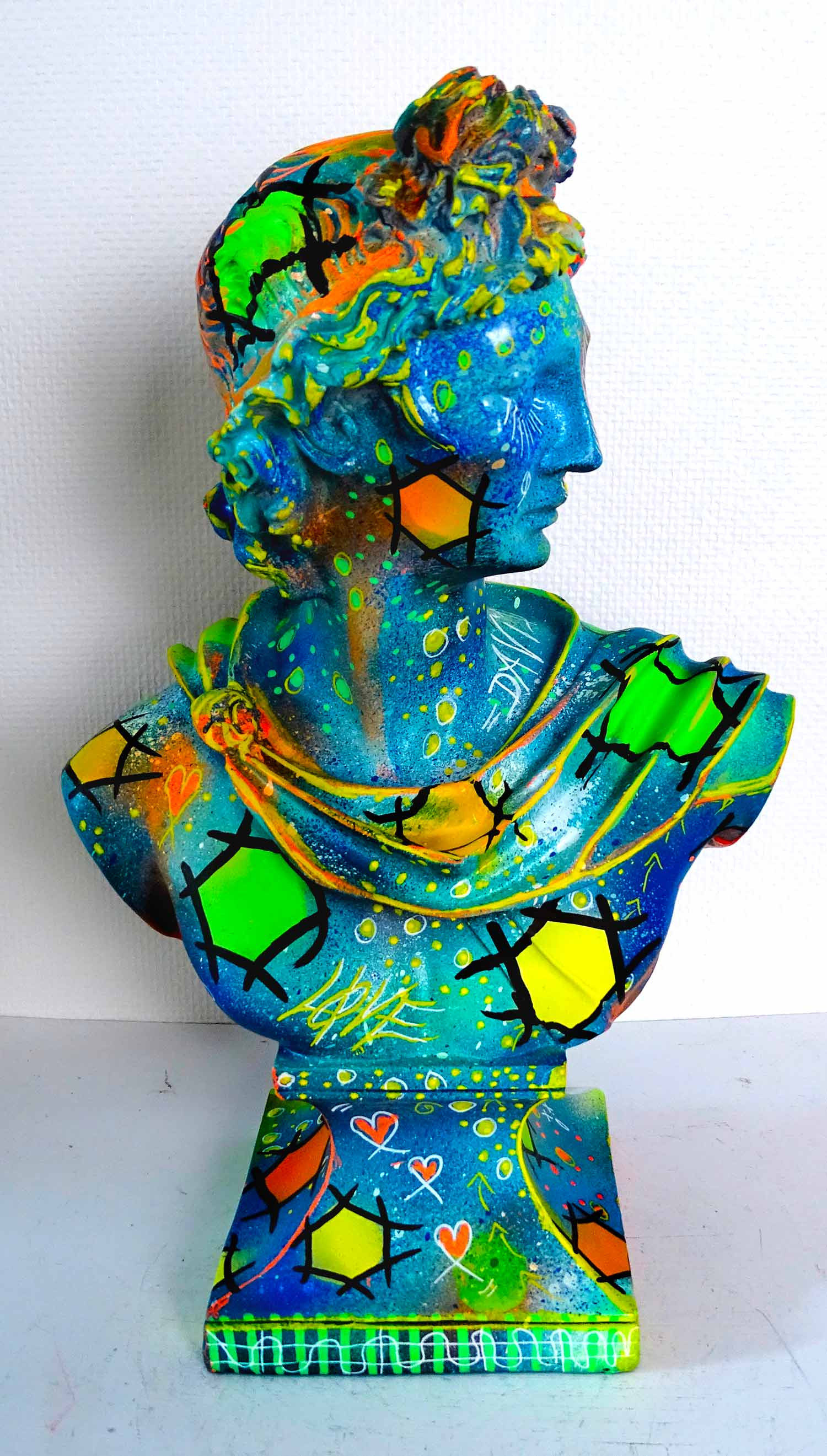 Priscilla Vettese, Pop David, sculpture - Artalistic online contemporary art buying and selling gallery
