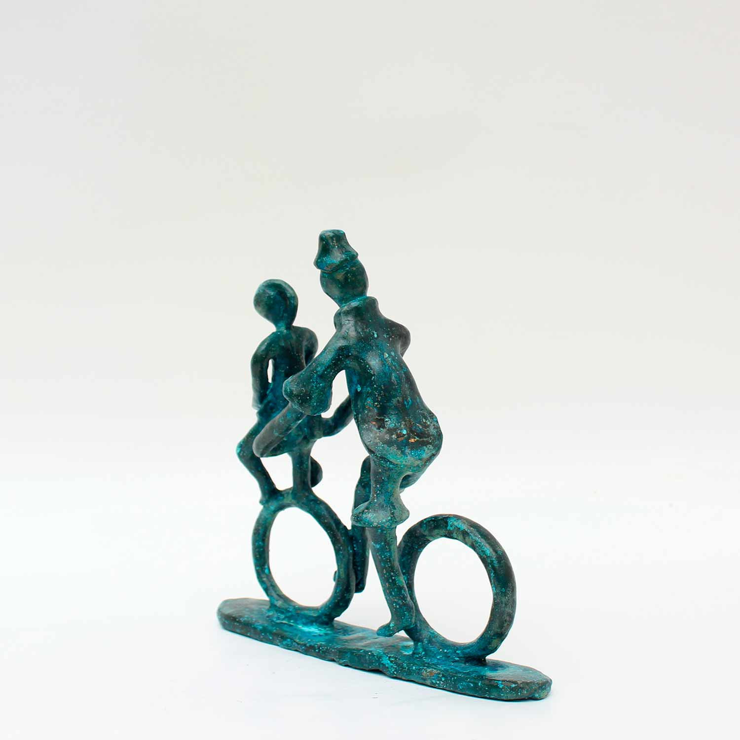 Didier Fournier, Cycliste, sculpture - Artalistic online contemporary art buying and selling gallery