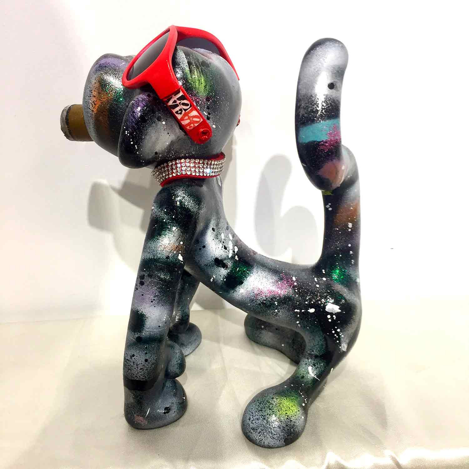 Patrick Cornée, my monkey is a rapper, sculpture - Artalistic online contemporary art buying and selling gallery