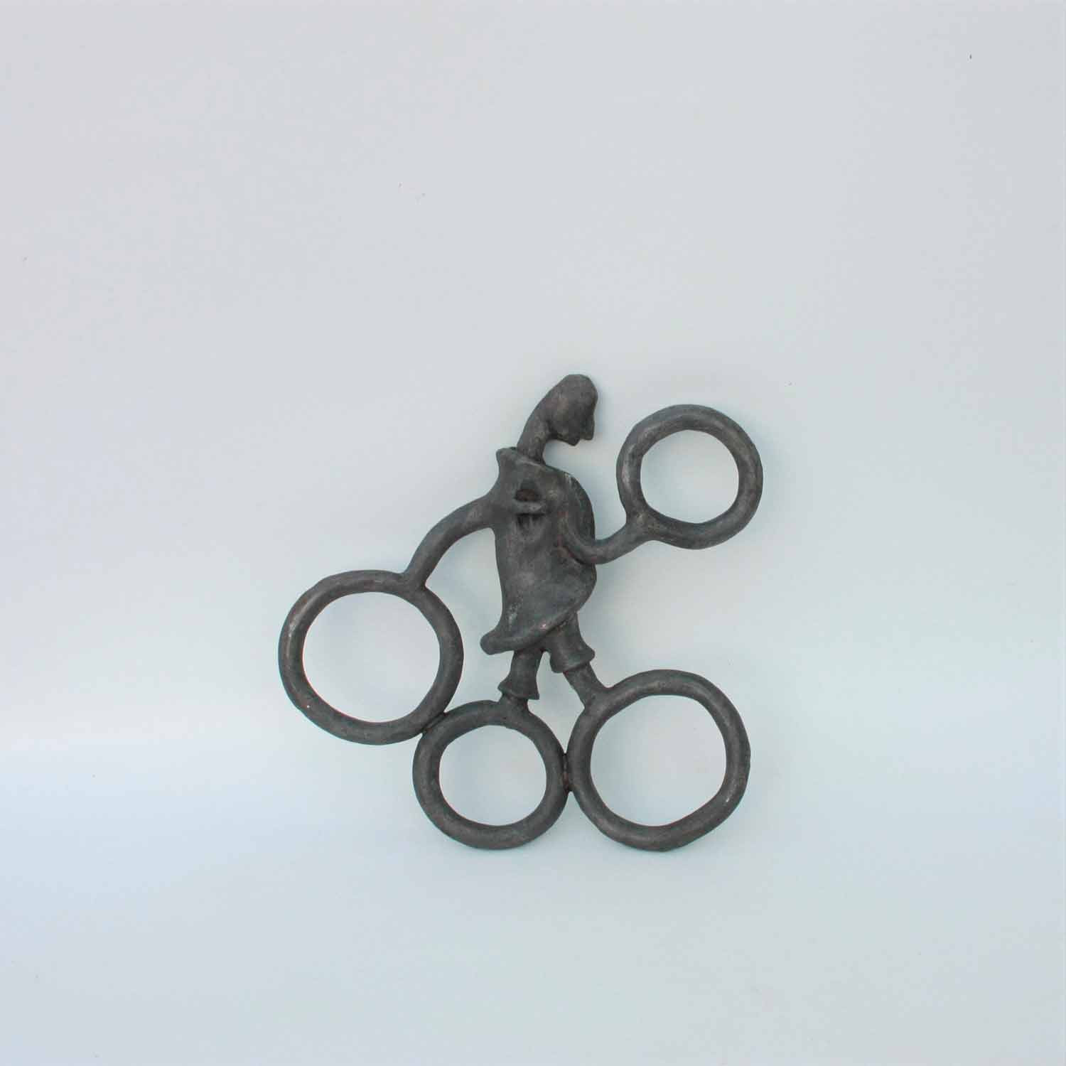 Didier Fournier, Cycliste, sculpture - Artalistic online contemporary art buying and selling gallery