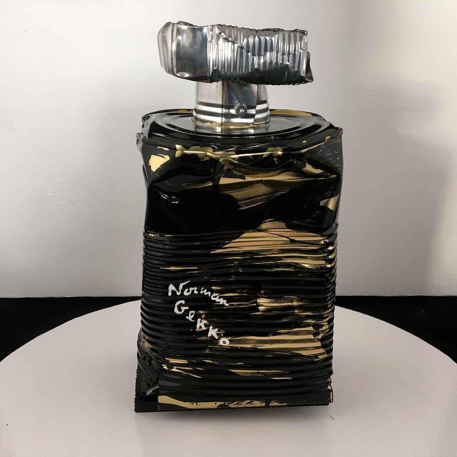 Norman Gekko, Chanel N.5 in state of natural degradation, sculpture - Artalistic online contemporary art buying and selling gallery