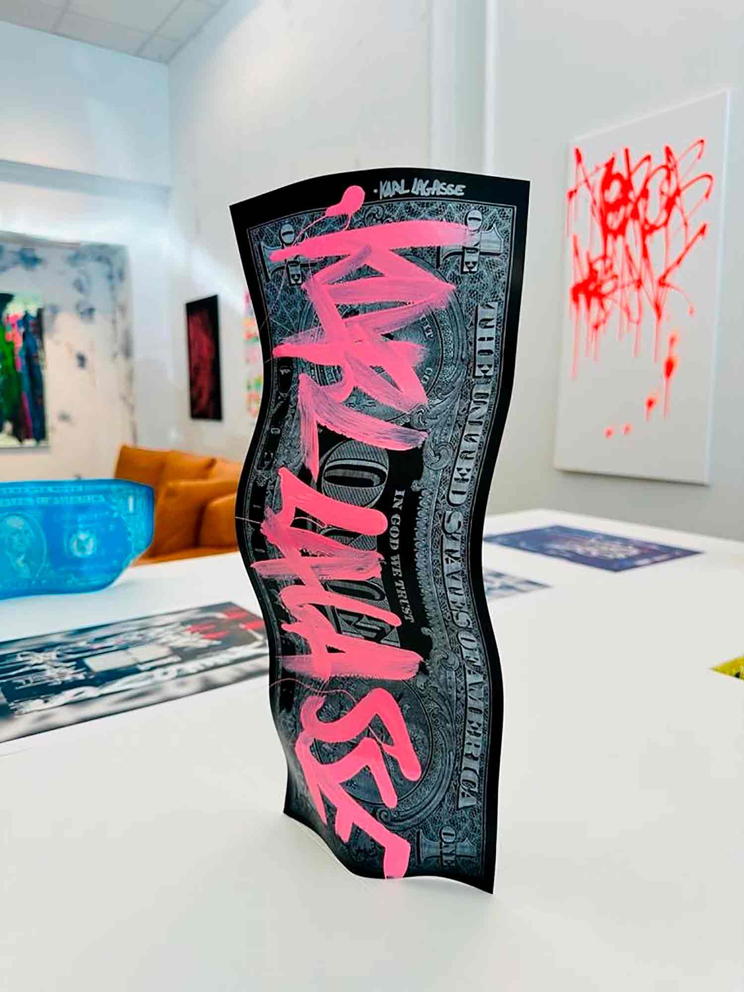 Karl Lagasse, One dollar, sculpture - Artalistic online contemporary art buying and selling gallery
