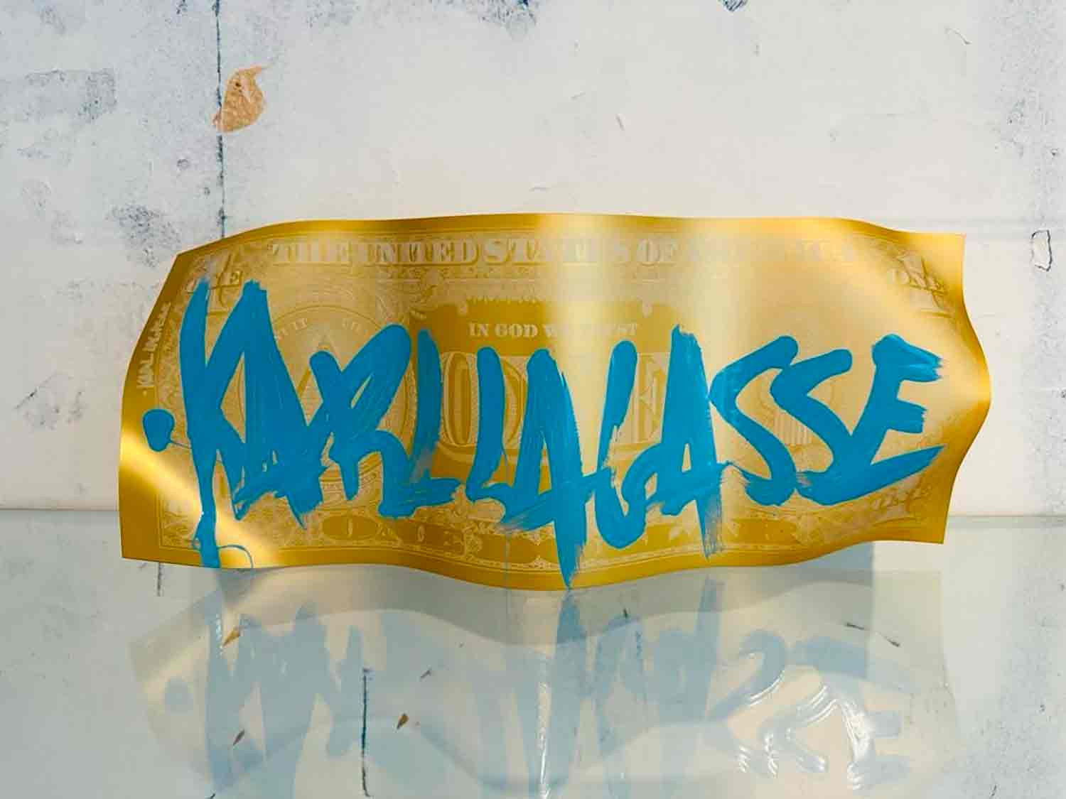 Karl Lagasse, One dollar, sculpture - Artalistic online contemporary art buying and selling gallery