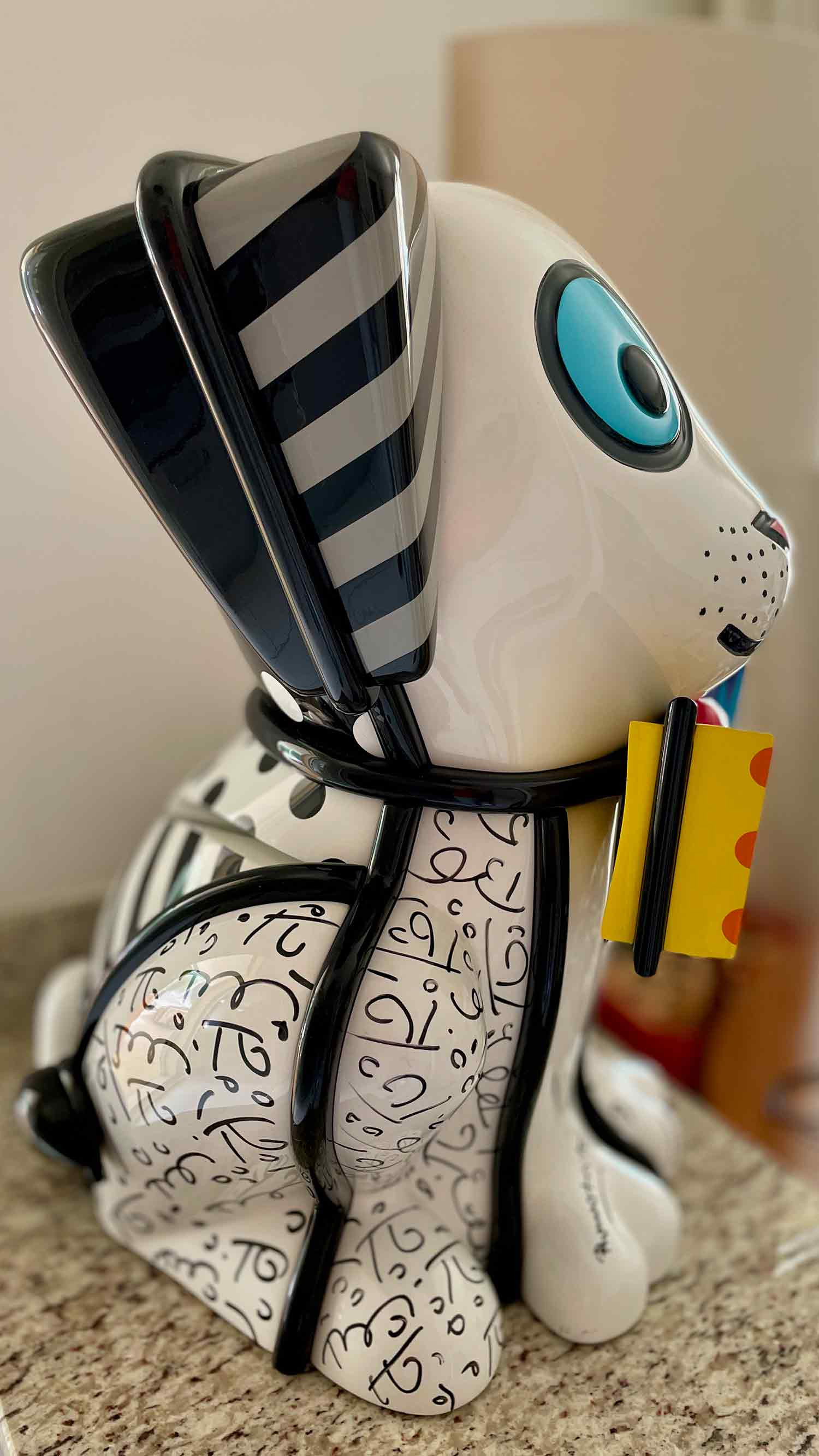 Romero Britto, The favorite Dalmatian, sculpture - Artalistic online contemporary art buying and selling gallery
