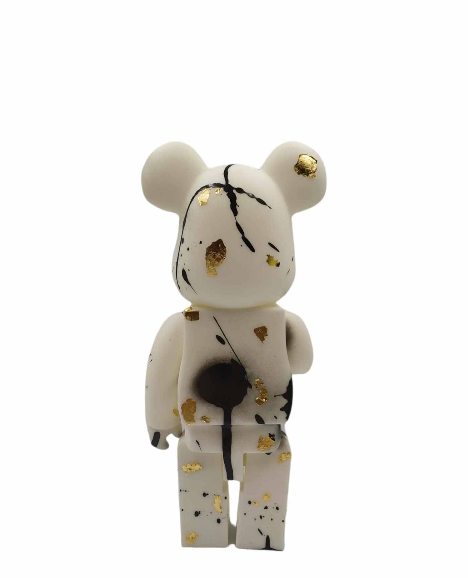 Vili, Bearbrick Chanel white, sculpture - Artalistic online contemporary art buying and selling gallery