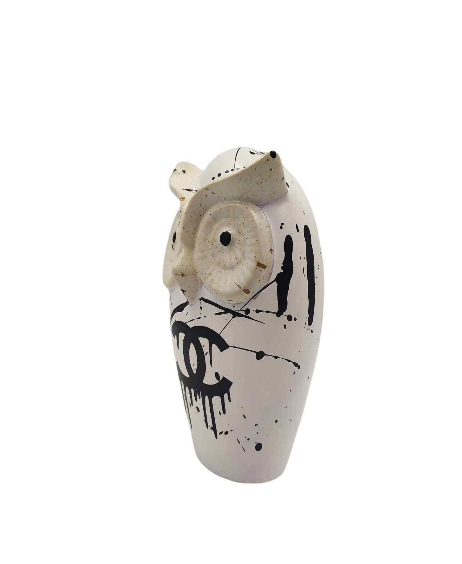 Vili, Hibou Chanel, sculpture - Artalistic online contemporary art buying and selling gallery