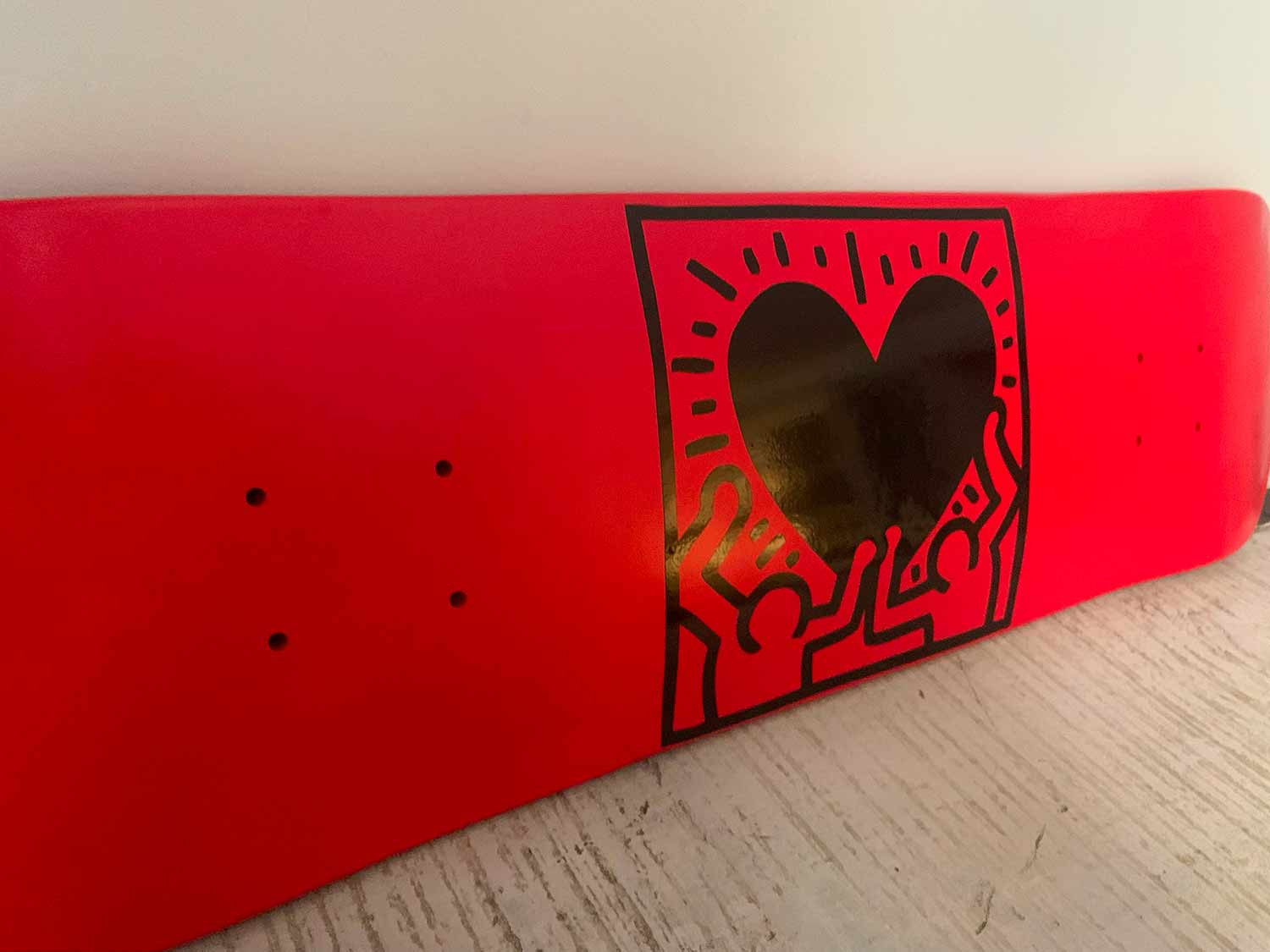 Rose, skate radiant heart, sculpture - Artalistic online contemporary art buying and selling gallery