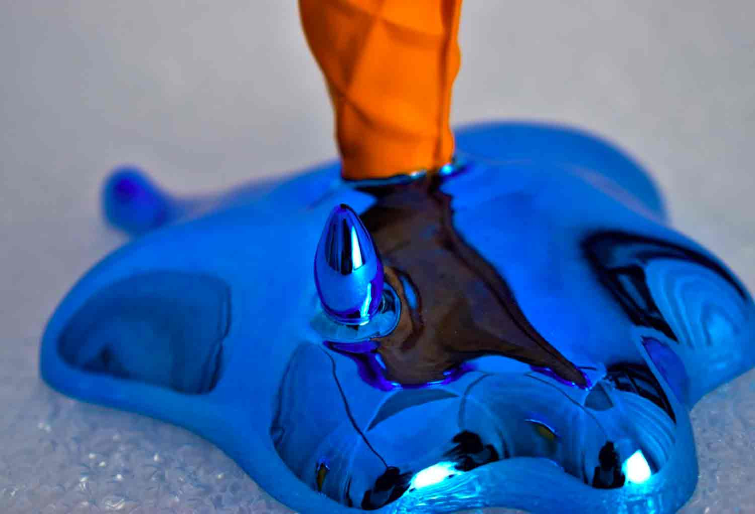 Sagrasse, The last ice cream blue, sculpture - Artalistic online contemporary art buying and selling gallery