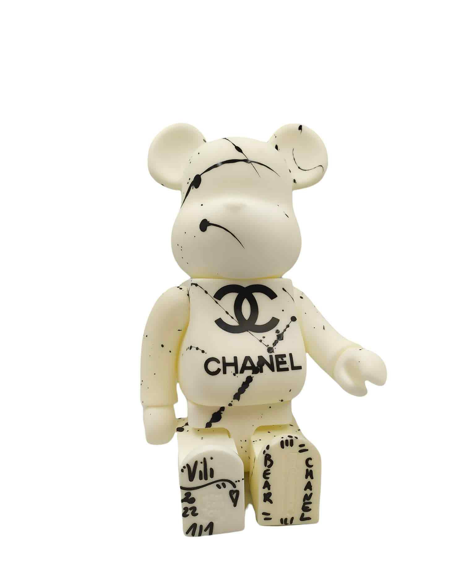Vili, Bearbrick Chanel, sculpture - Artalistic online contemporary art buying and selling gallery