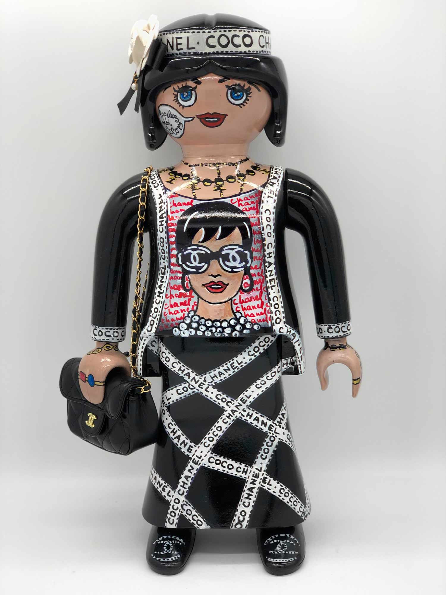 Contemporary Art - Sculpture - Playmobil Coco Chanel class - Frany