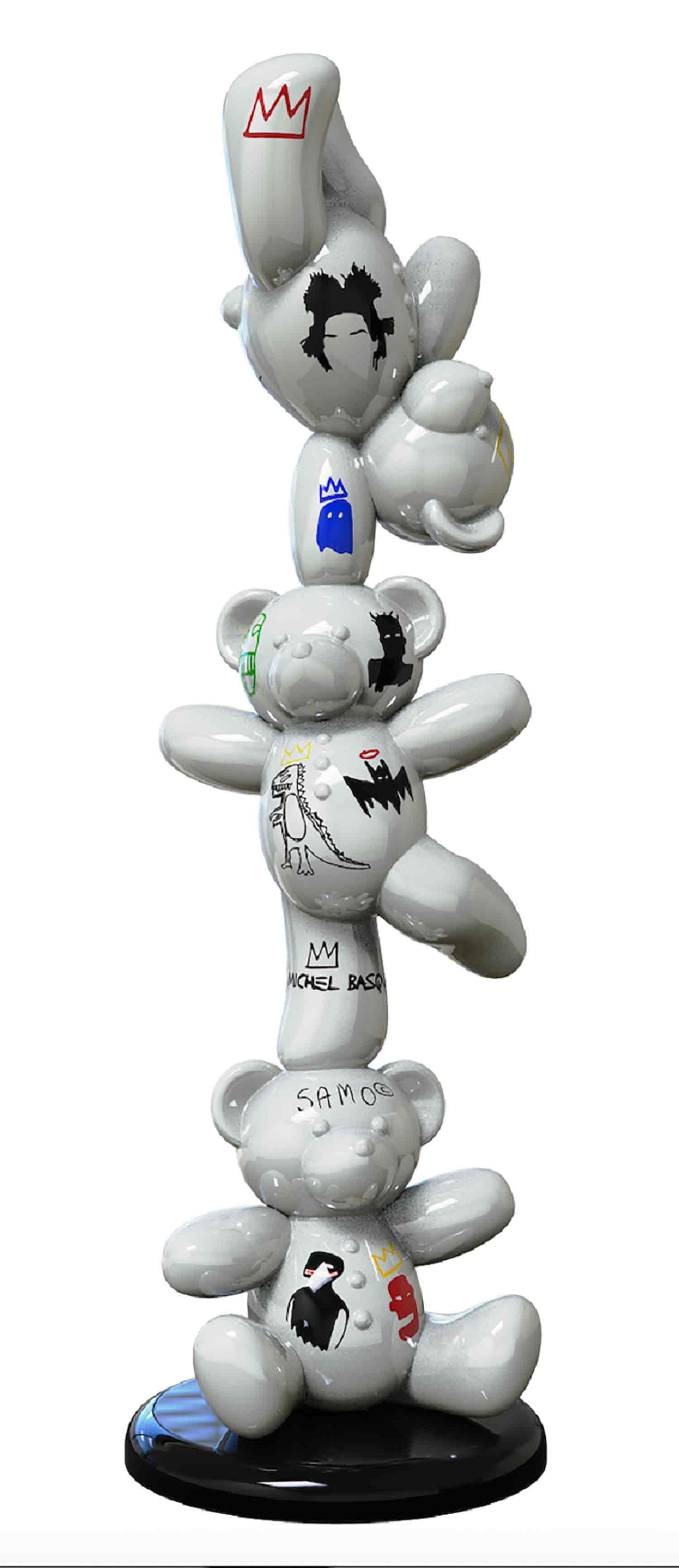 Gacko, Ours trio, sculpture - Artalistic online contemporary art buying and selling gallery