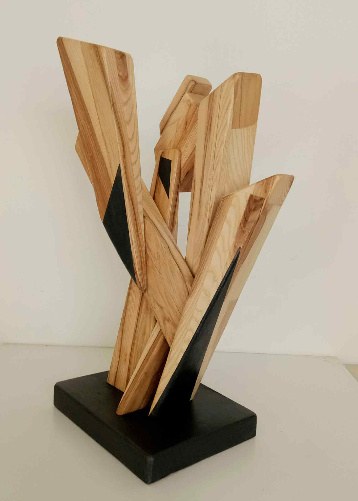 A+D Art, Cunei di frassino, sculpture - Artalistic online contemporary art buying and selling gallery