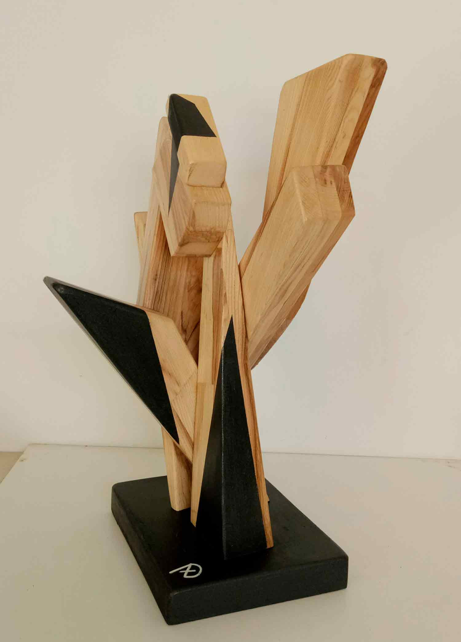 A+D Art, Cunei di frassino, sculpture - Artalistic online contemporary art buying and selling gallery