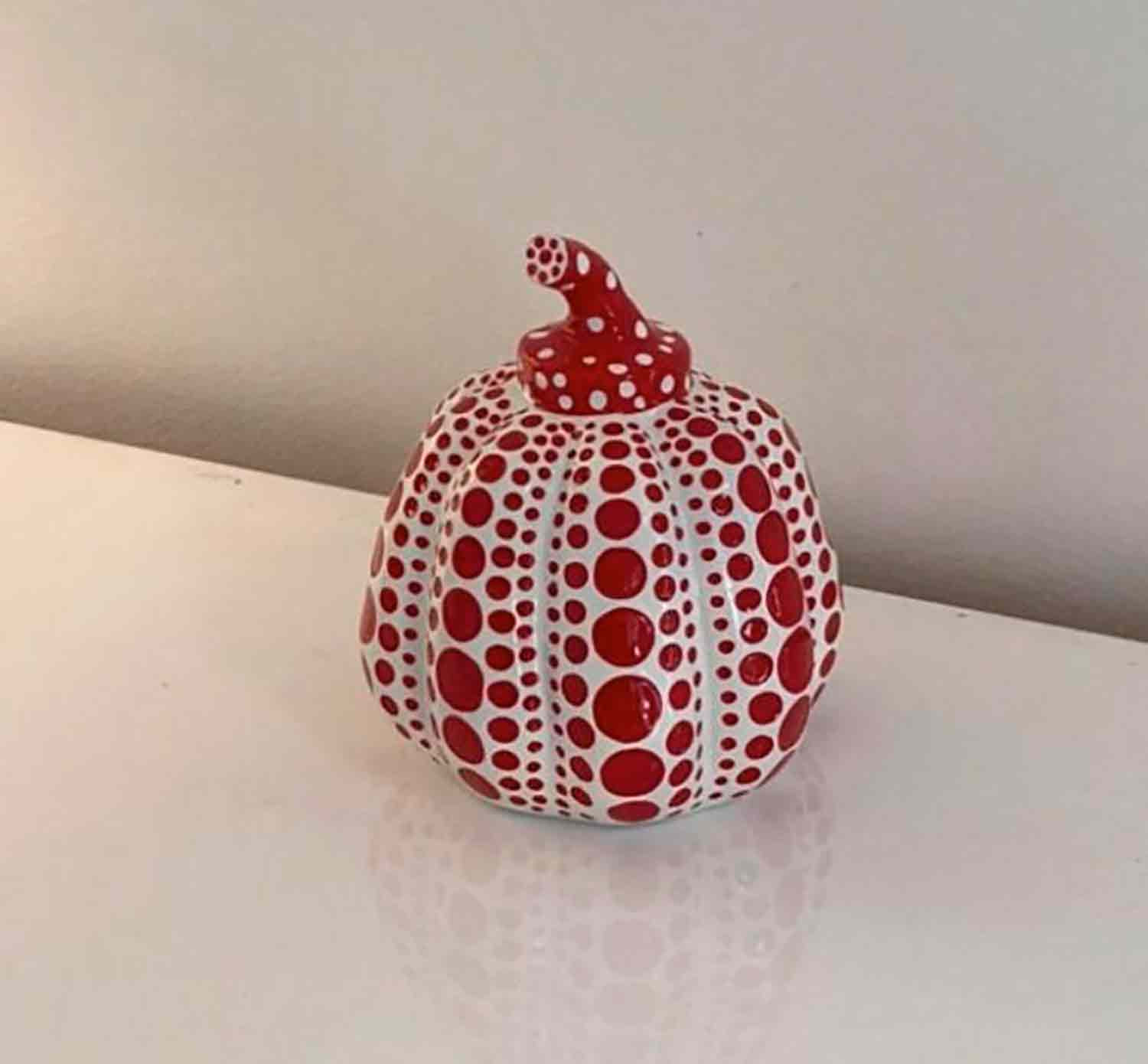 Yayoi Kusama, Pumpkin red, sculpture - Artalistic online contemporary art buying and selling gallery