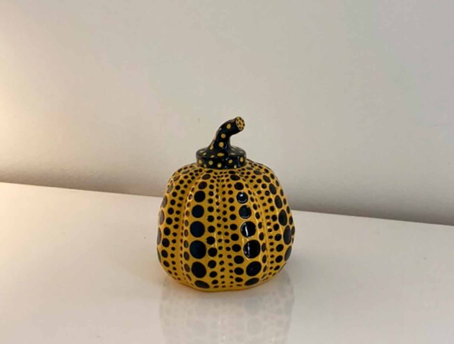 Yayoi Kusama, Pumpkin yellow, Sculpture - Artalistic online contemporary art buying and selling gallery