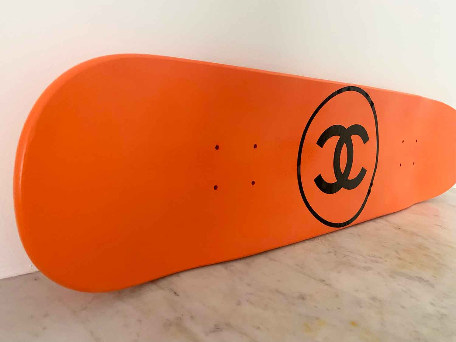 Rose, Skate Chanel, sculpture - Artalistic online contemporary art buying and selling gallery