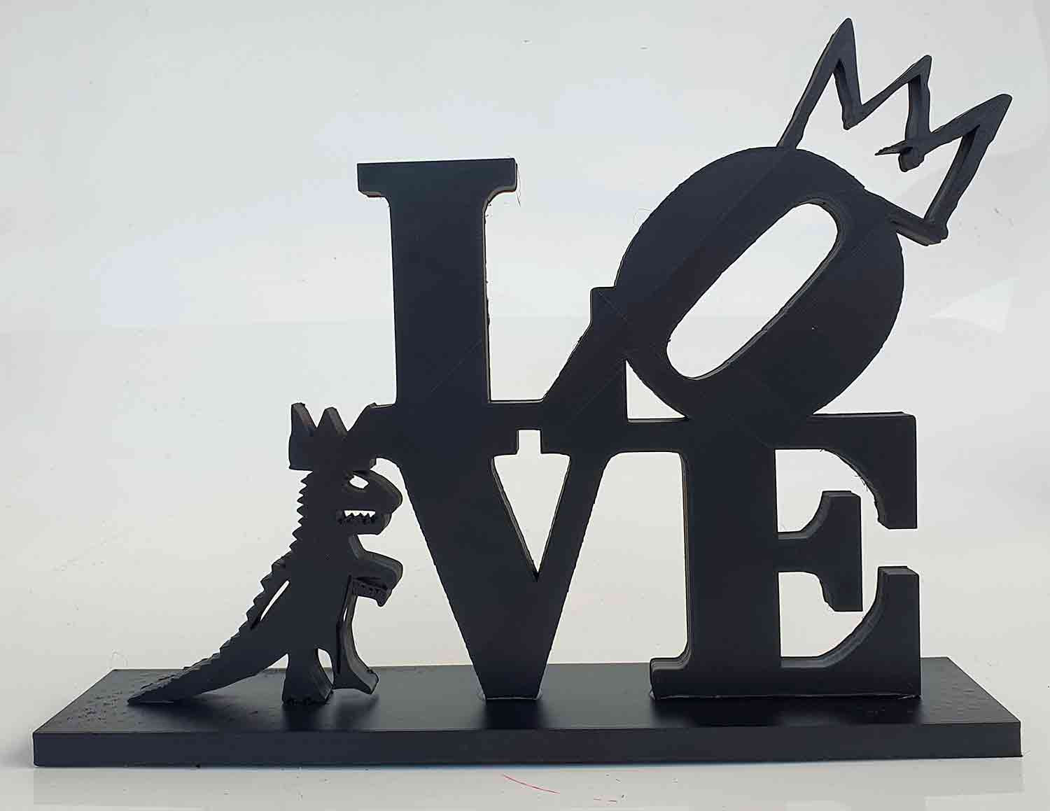 PyB, Love Basquiat, sculpture - Artalistic online contemporary art buying and selling gallery