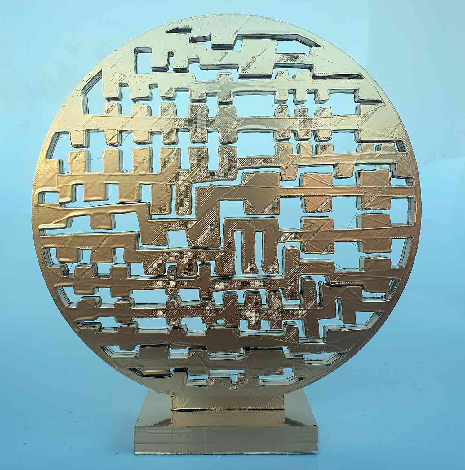 Hayvon, Gold world, sculpture - Artalistic online contemporary art buying and selling gallery