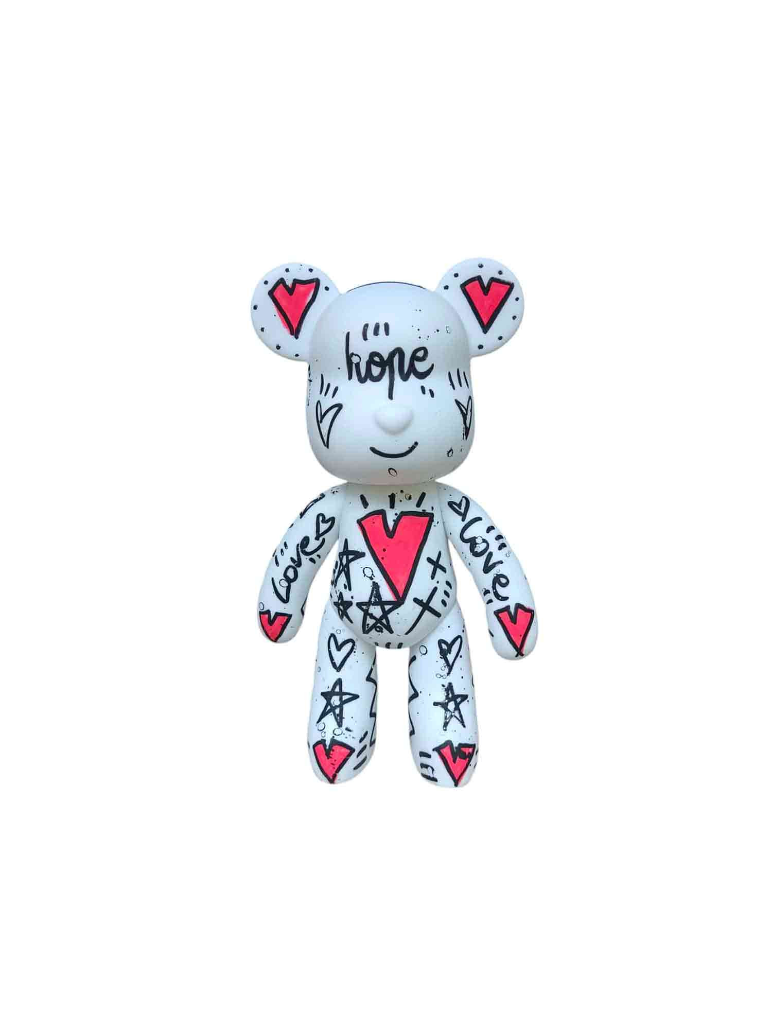 Mr Hope, Ourson Hope Love, sculpture - Artalistic online contemporary art buying and selling gallery