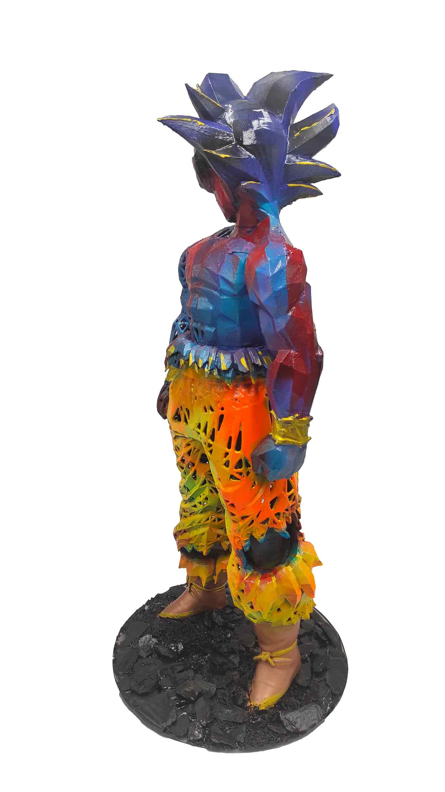 Julien Mikhel Ydeasigner, Saiyan Goku, sculpture - Artalistic online contemporary art buying and selling gallery
