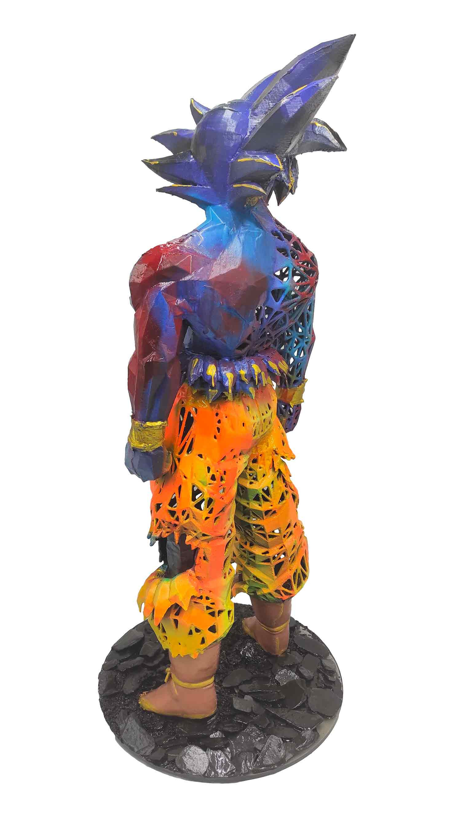Julien Mikhel Ydeasigner, Saiyan Goku, sculpture - Artalistic online contemporary art buying and selling gallery