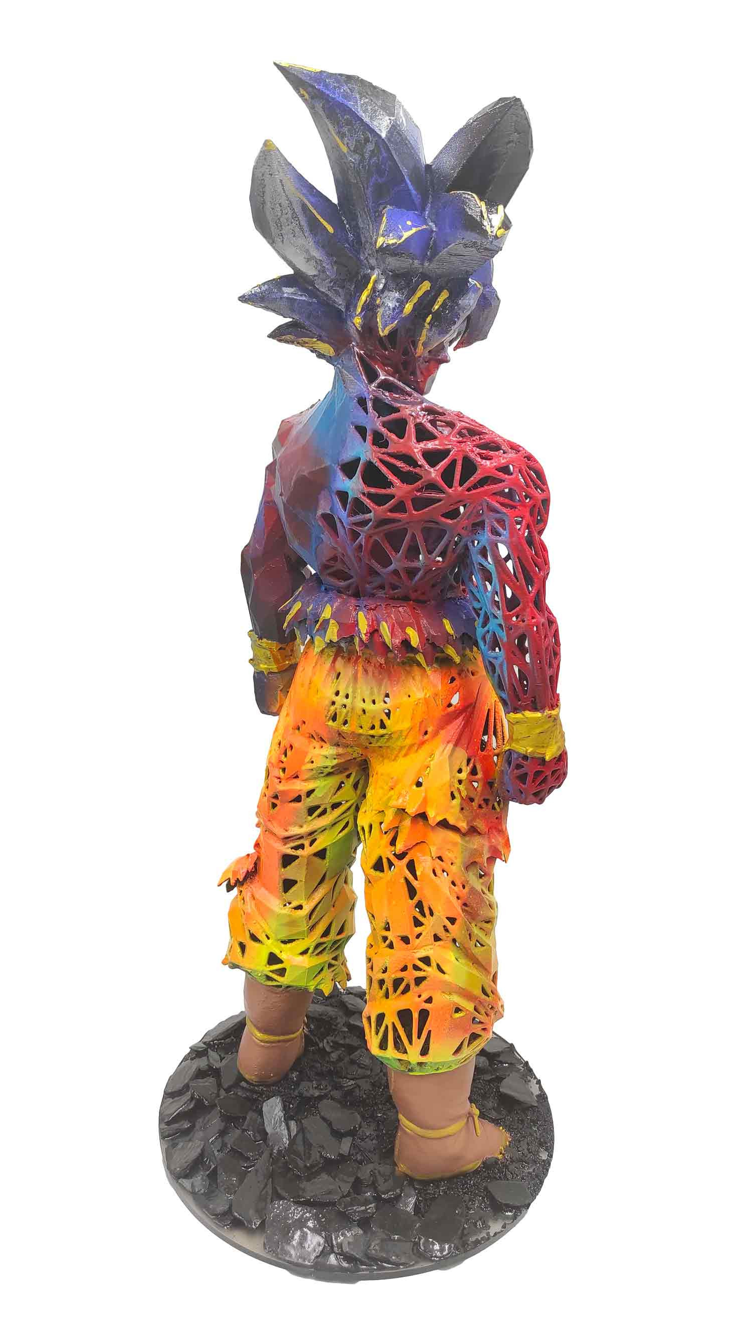 Julien Mikhel Ydeasigner, Saiyan Goku, sculpture - Artalistic online contemporary art buying and selling gallery