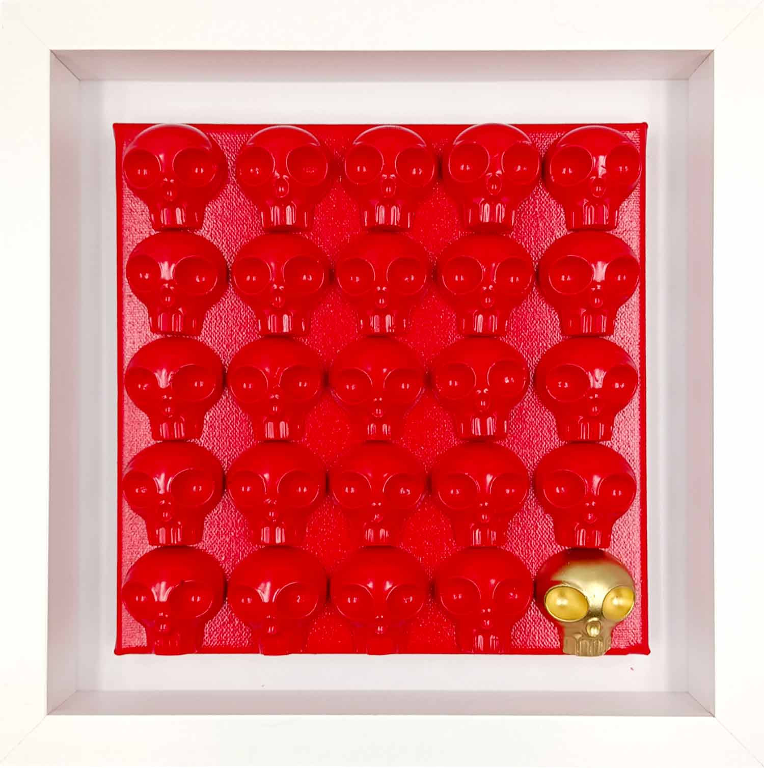 VL, La différence (red), sculpture - Artalistic online contemporary art buying and selling gallery