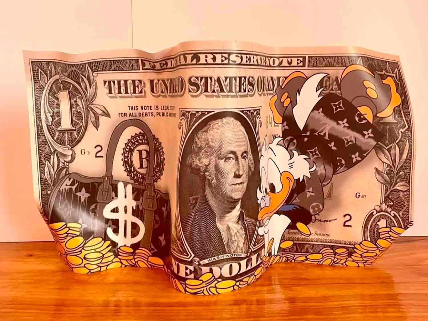 Taydna, Picsou money, sculpture - Artalistic online contemporary art buying and selling gallery