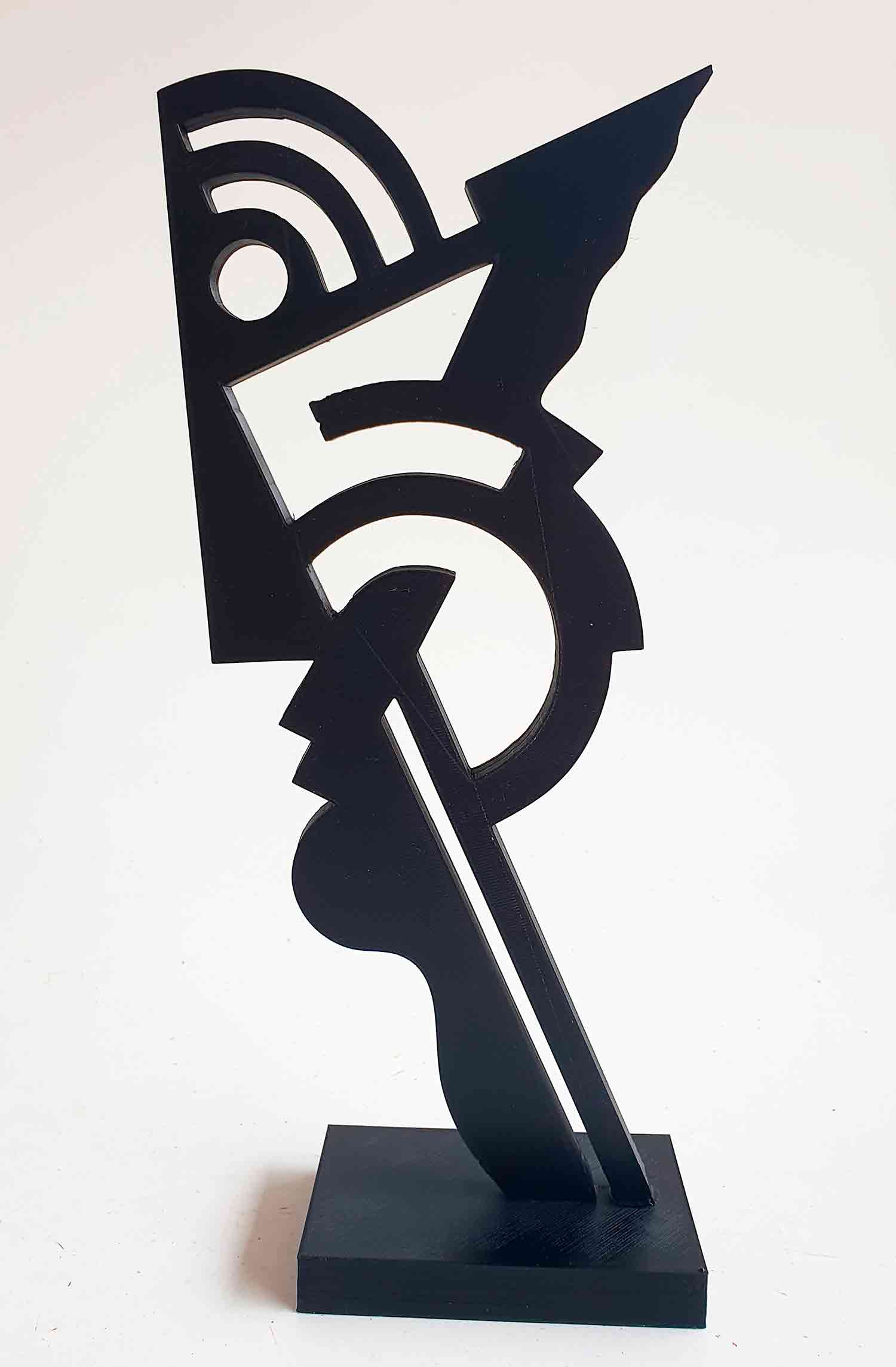 PyB, Tête Roy Lichtenstein, sculpture - Artalistic online contemporary art buying and selling gallery