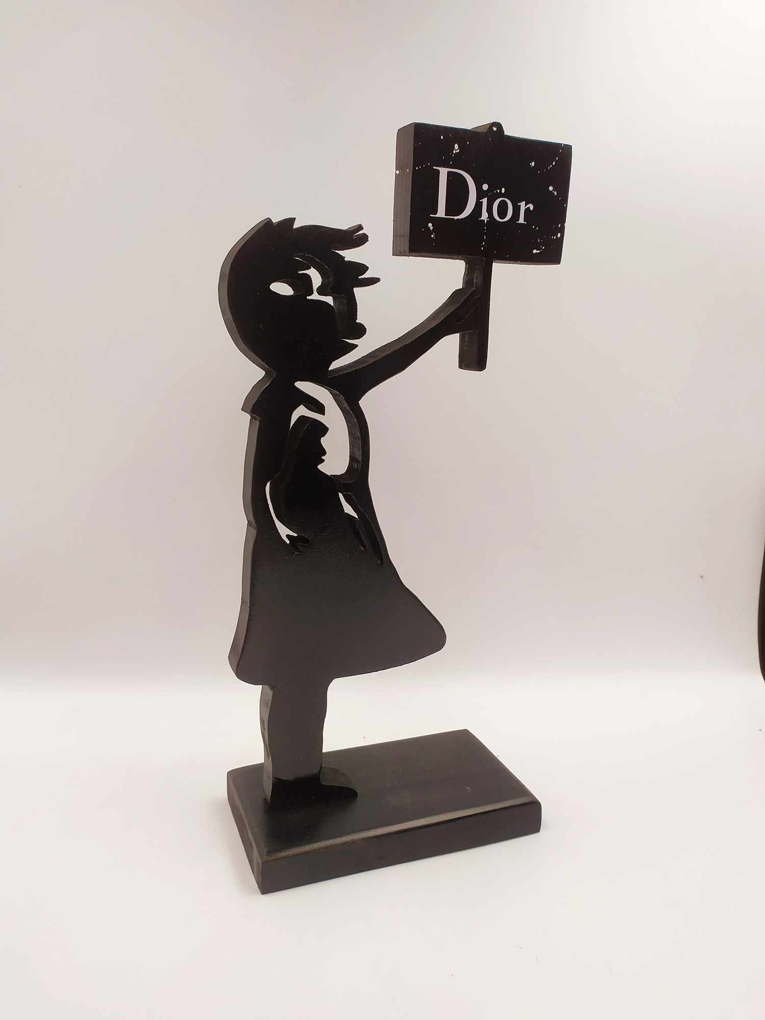 Ravi, Banksywood Dior, sculpture - Artalistic online contemporary art buying and selling gallery