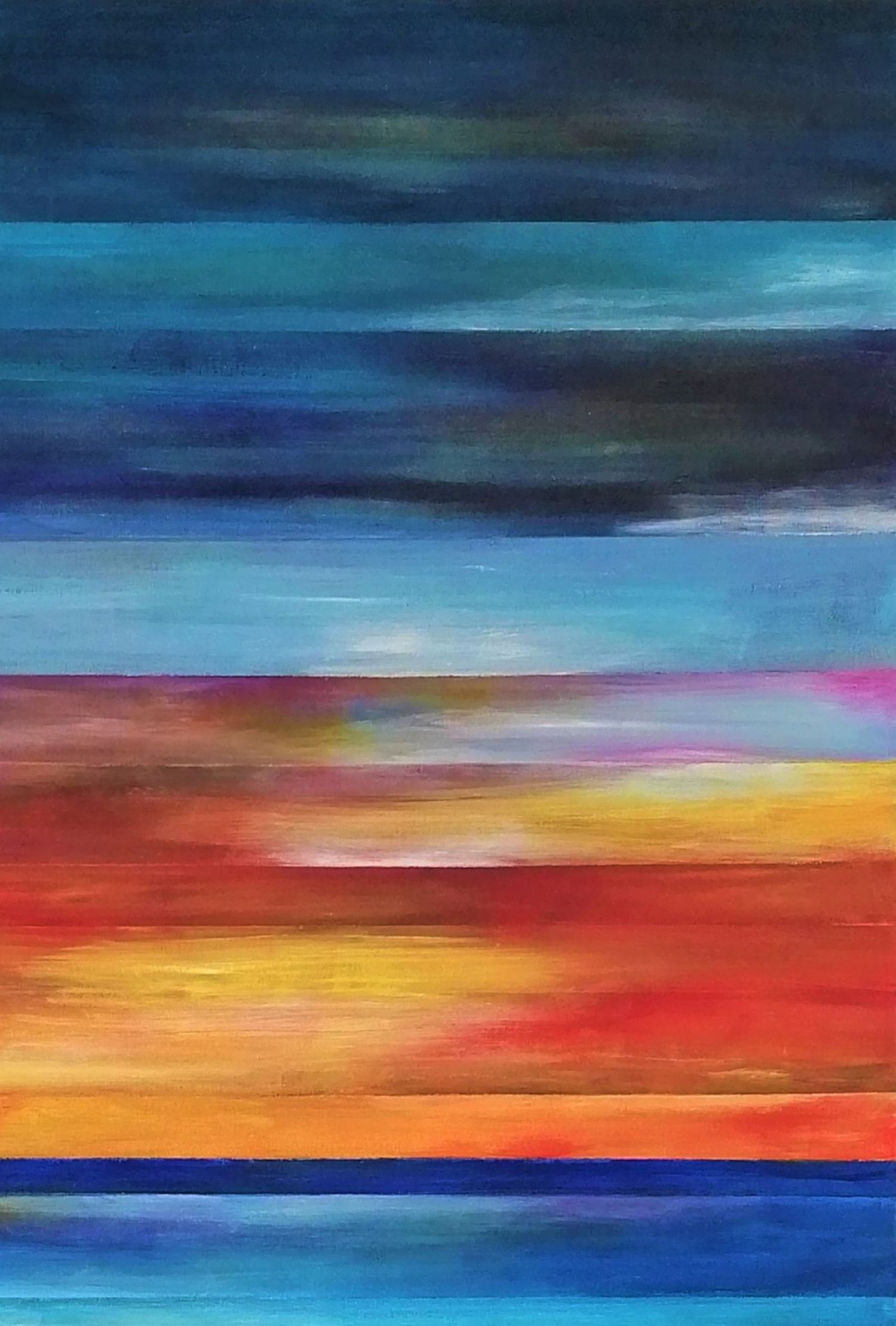 Anne Robin, Sérénité, painting - Artalistic online contemporary art buying and selling gallery