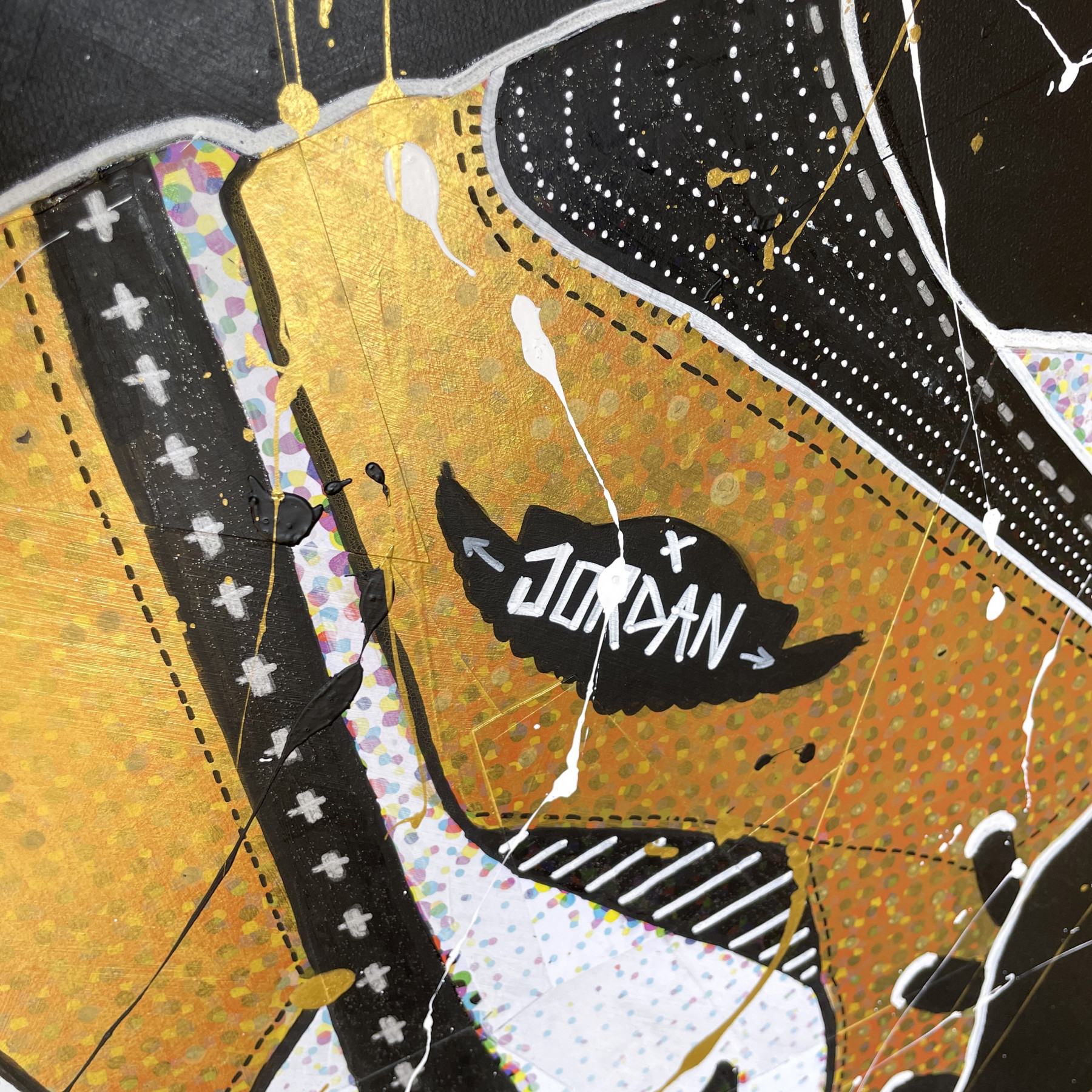 Secam, Sneaker, painting - Artalistic online contemporary art buying and selling gallery