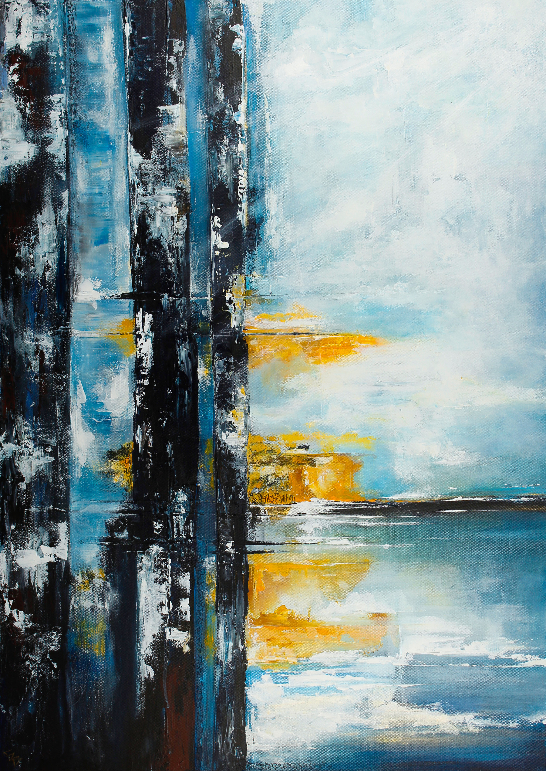 Helena Monniello, Souffle, painting - Artalistic online contemporary art buying and selling gallery