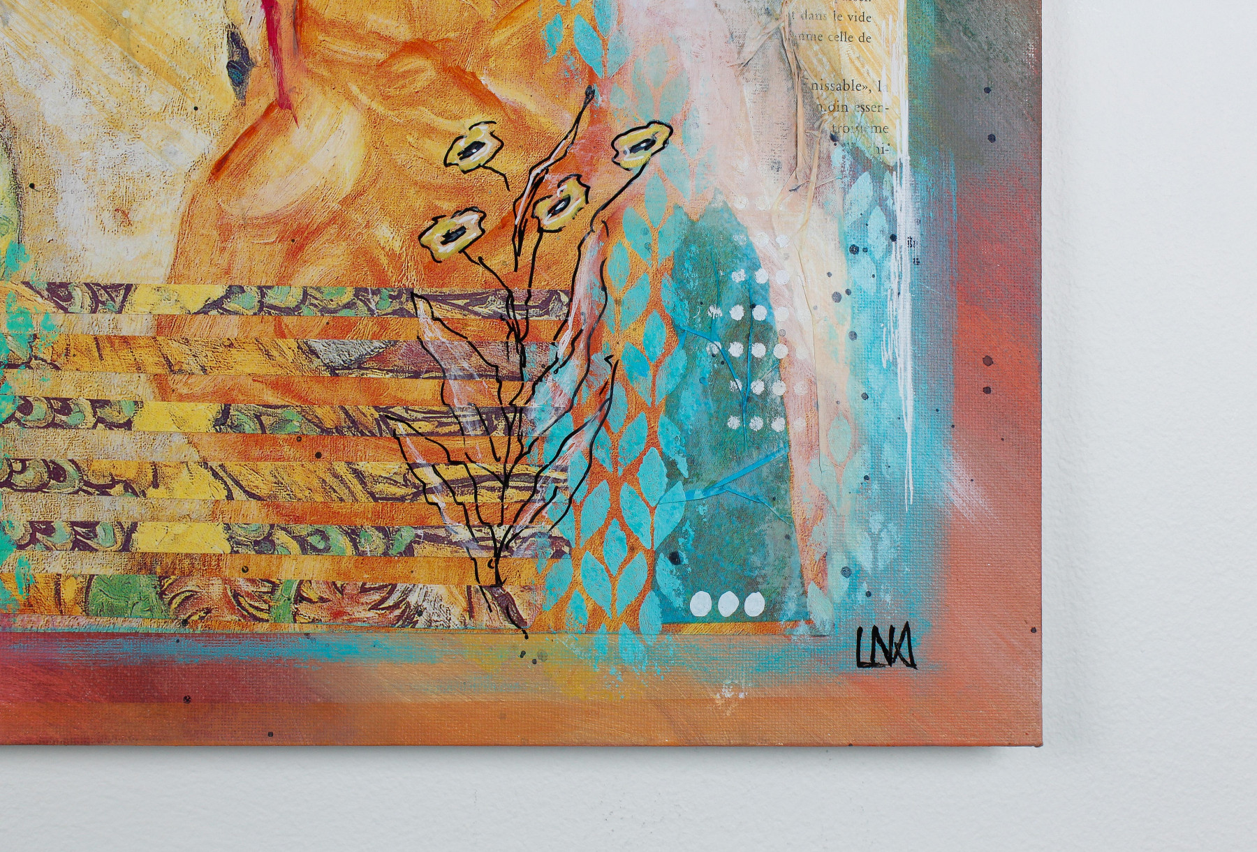 Helena Monniello, Sous le ciel de Paris, painting - Artalistic online contemporary art buying and selling gallery