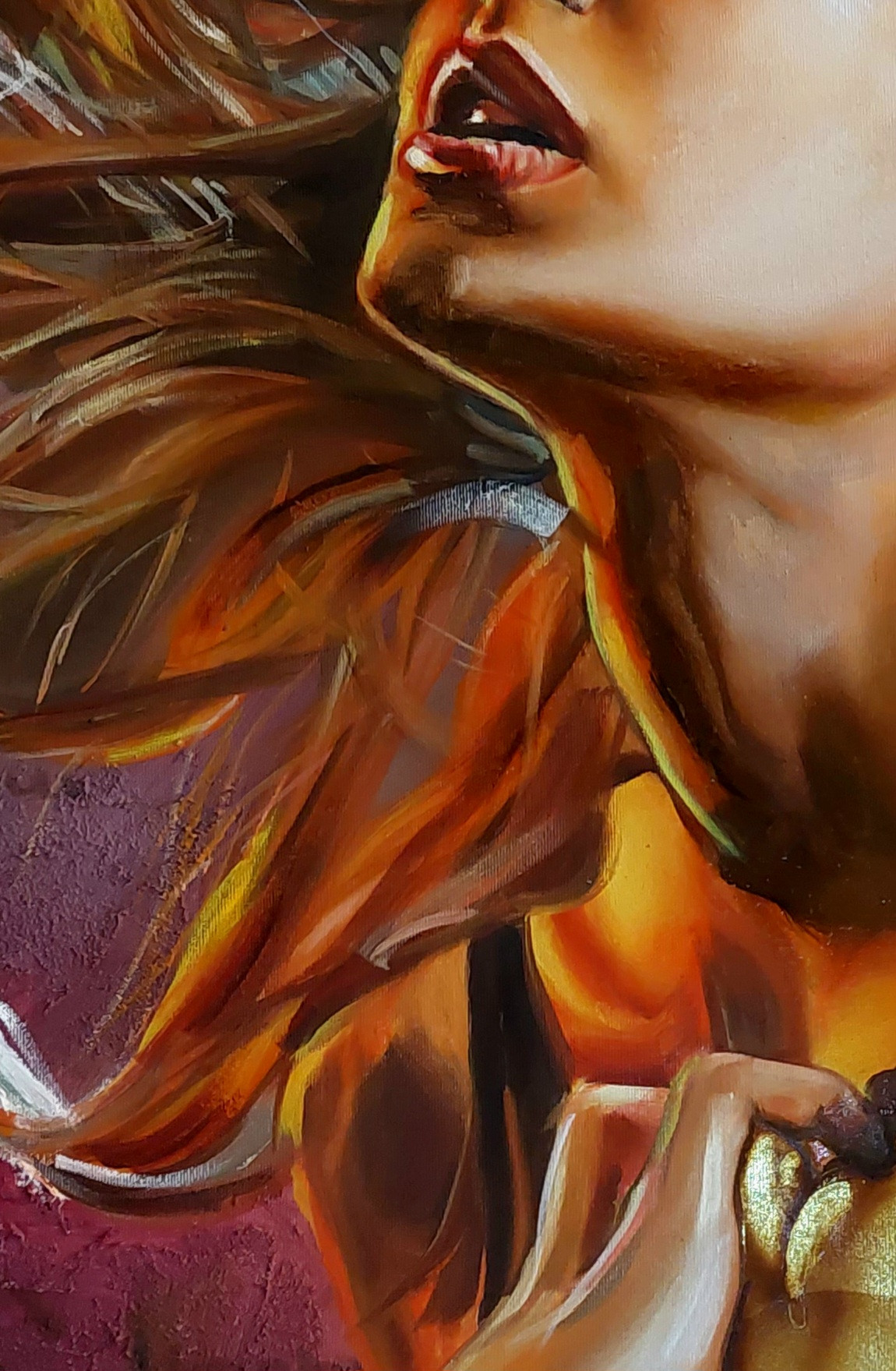 Simona Zecca, Sudden Blast, painting - Artalistic online contemporary art buying and selling gallery