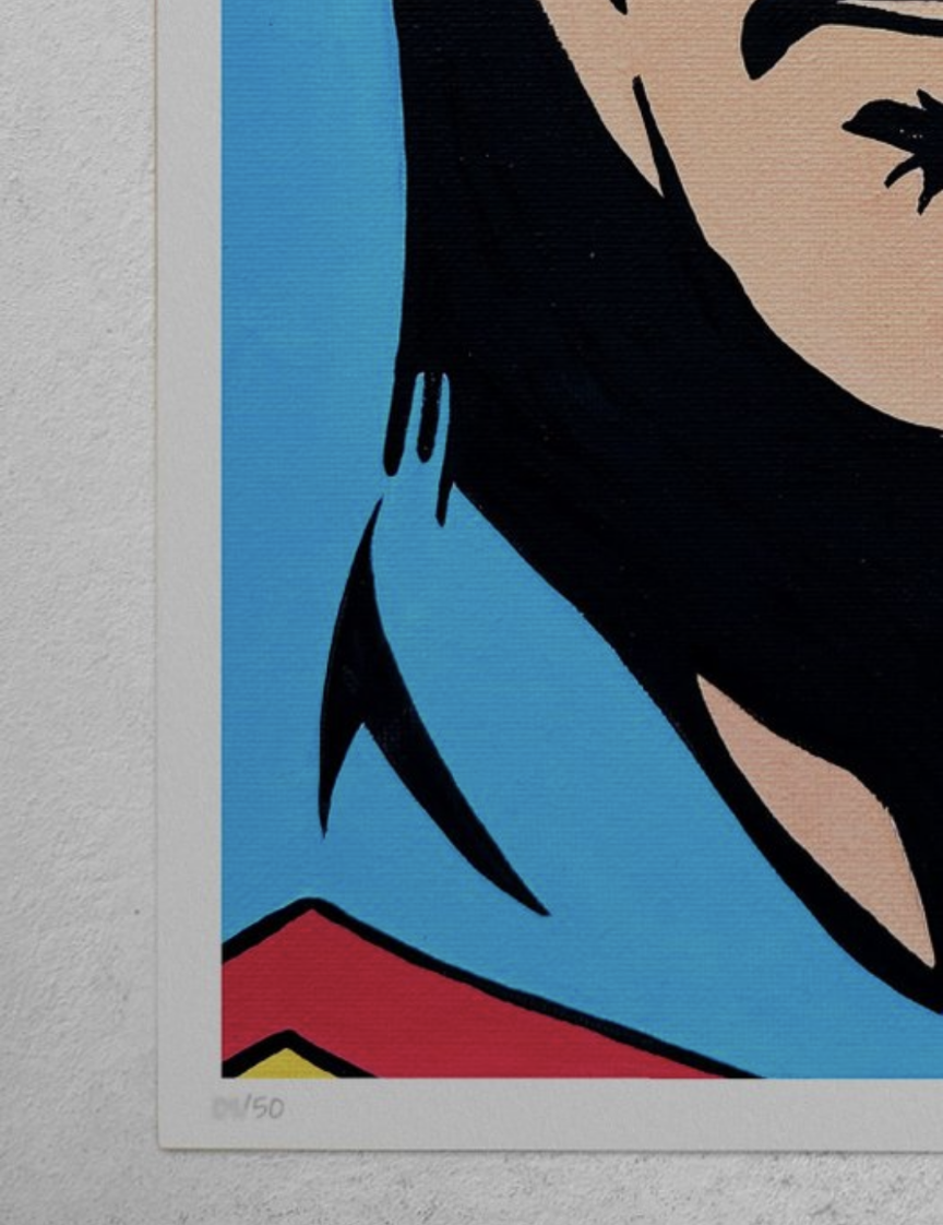 Josh Mahaby, The look of superman, edition - Galerie de vente et d’achat d’art contemporain en ligne Artalistic