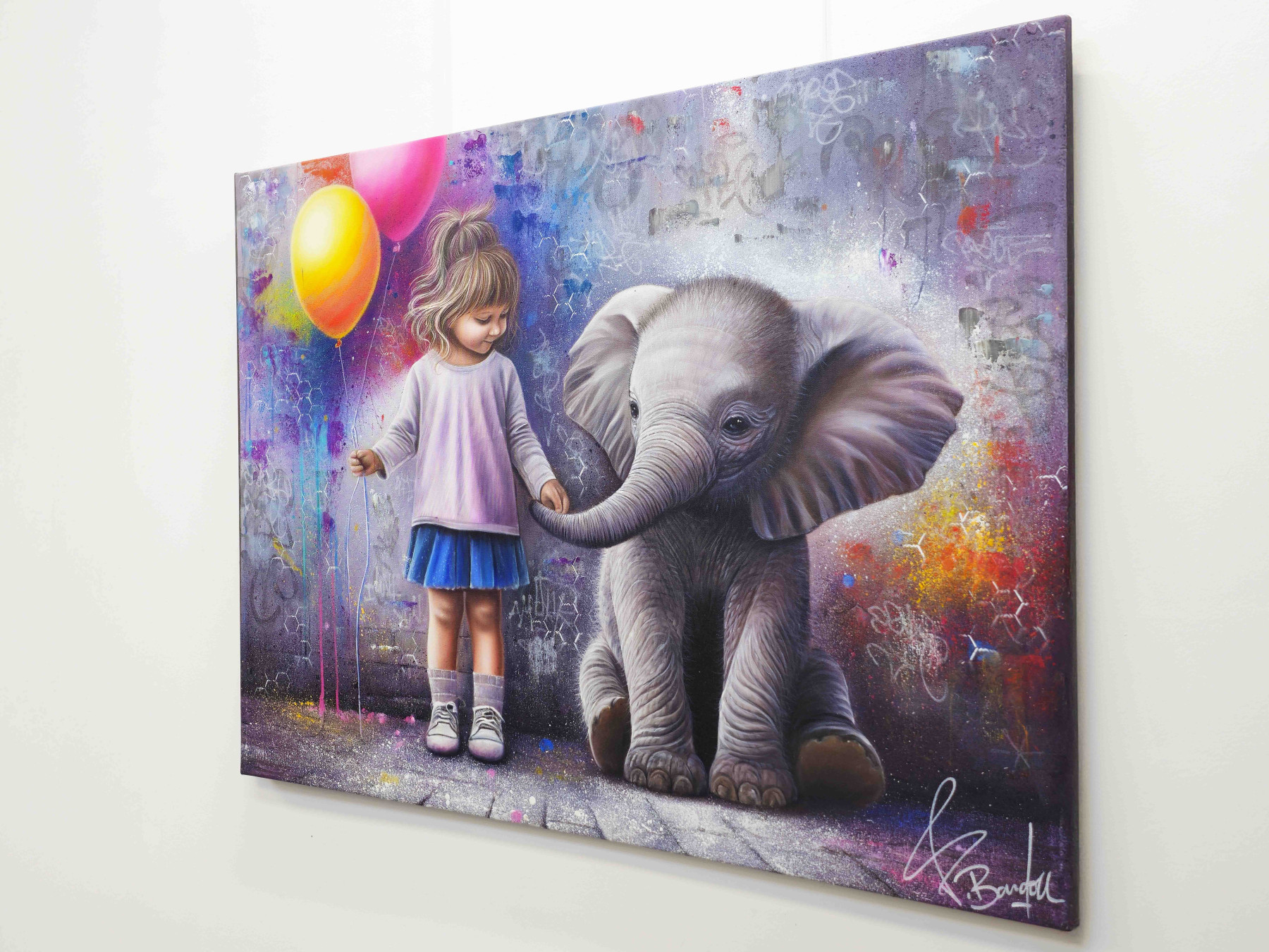 Vincent Bardou, Un monde à deux, painting - Artalistic online contemporary art buying and selling gallery