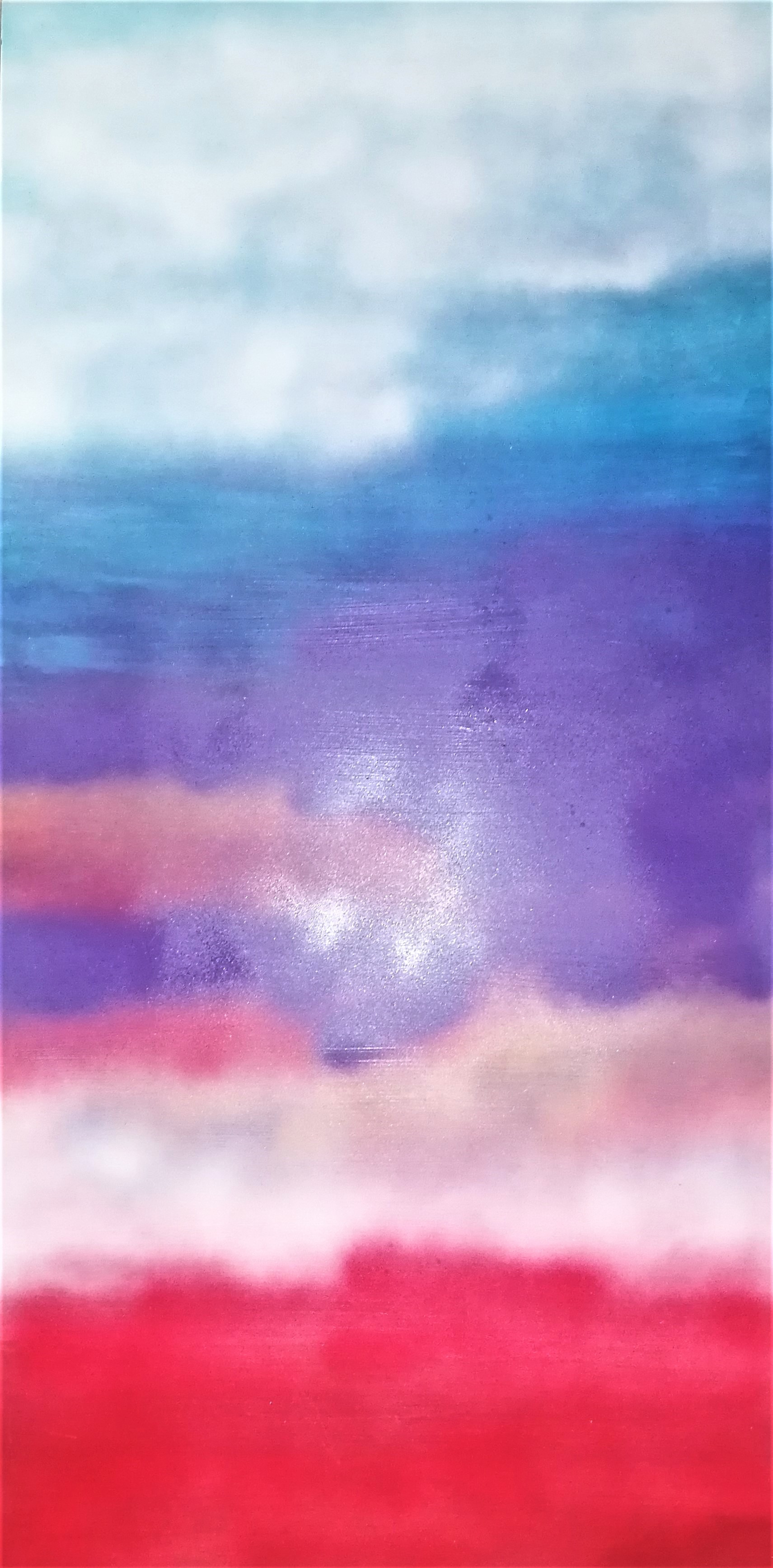Anne Robin, Un soir en regardant l'océan, painting - Artalistic online contemporary art buying and selling gallery