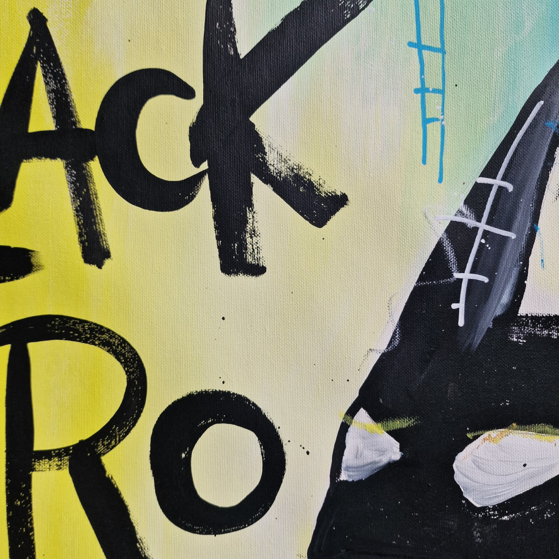 Piriongo, Black hero, painting - Artalistic online contemporary art buying and selling gallery
