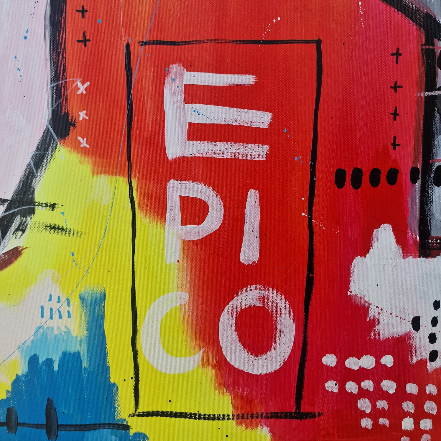 Piriongo, Epico, painting - Artalistic online contemporary art buying and selling gallery