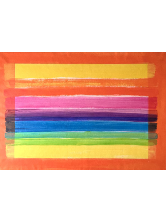 Orange sunshine, see and inner peace