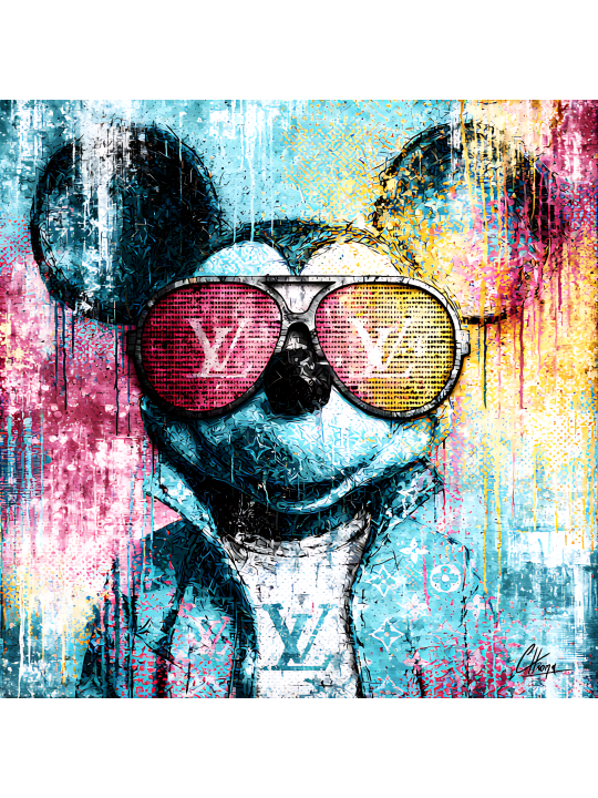 Mickey Vs Vuitton Pop Art