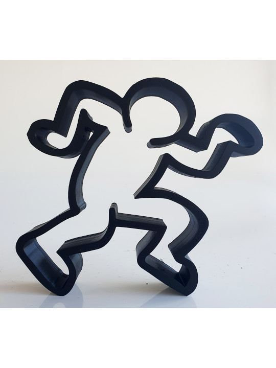 Egyptian BOY noir HARING